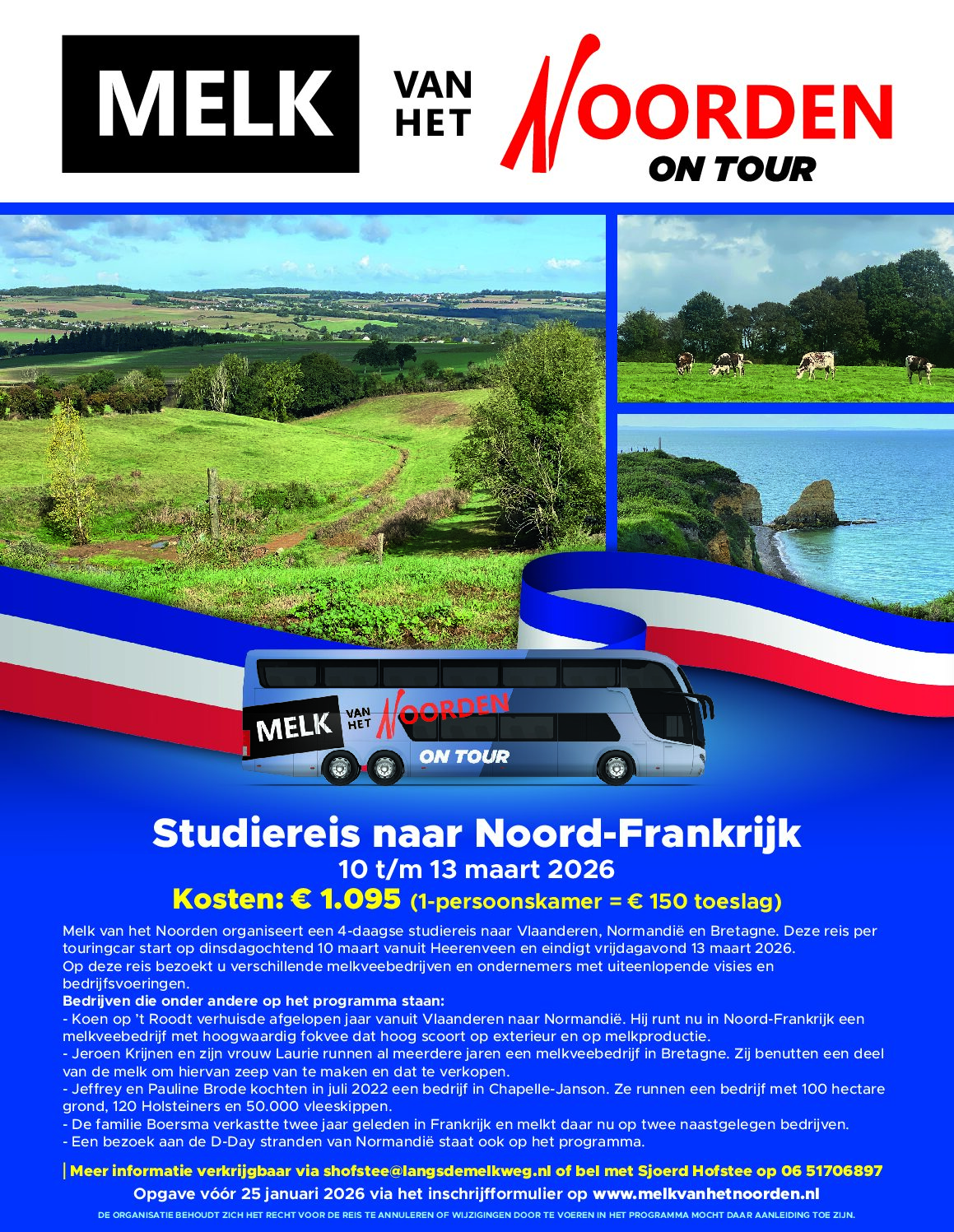 Studiereis naar het Noord-Frankrijk – Maart 2026